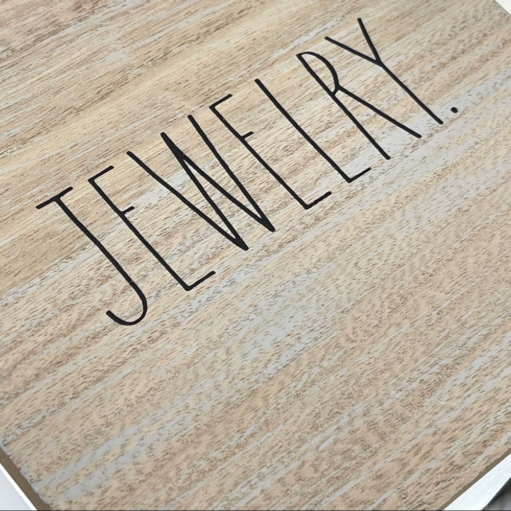 🌟SOLD Rae Dunn Jewelry Box Modern Farmhouse Wooden Special storage jewelry bo - Picture 10 of 12